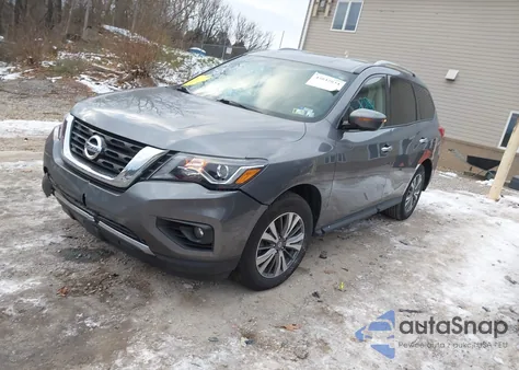 2019 Nissan Pathfinder Sv z USA, uszkodzony, nr VIN 5N1DR2MM8KC604568